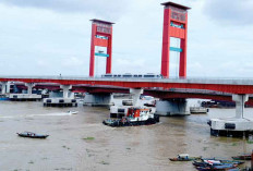 Palembang: Kota Tertua yang Dilintasi 4 Sungai Besar , Ada Satu Sungai Panjangnya 720 Km