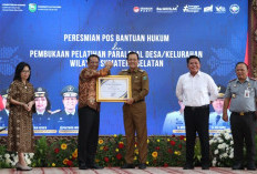 Muara Enim Raih PenghargaanTercepat Bentuk Posbankum se-Sumsel
