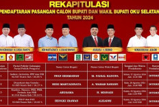 4 Pasangan Calon Mendaftar untuk Pemilihan Kepala Daerah Kabupaten OKU Selatan