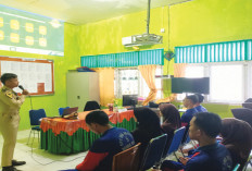 Siswa SMKN 1 Tanjung Agung dapat Pembekalan Masuk sekolah Kedinasan