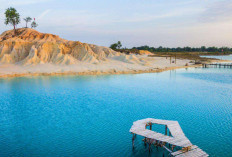 Desert dan Blue Lake Bintan yang Viral, Gurun Pasir hingga Danau Biru Bak Negeri Dongeng. Ini 5 Faktanya!