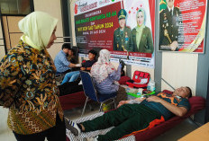 Kejari Muara Enim Gelar Donor Darah Untuk Kemanusiaan