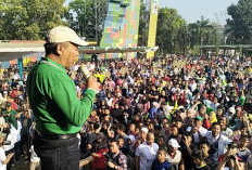 Bak Suasana Kampanye Pilkada 2024, Ribuan Massa Hadiri Harlah PKB di Muara Enim