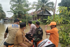 Air Sungai Meluap Air, Himbau Warga Tetap Waspada Banjir