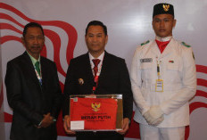 Duplikat Bendera Pusaka Siap Dikibarkan di Bumi Serasan Sekundang 