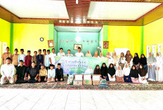 BPJS Ketenagakerjaan Cabang Muara Enim Gelar Employee Volunteering Ramadhan di Pondok Pesantren Ulil Abab
