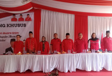 DPC PDIP Muara Enim Gelar Rakercabsus Guna Konsolidasi Menangkan Edison-Sumarni