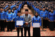 Gubernur Sumsel Lantik 3.077 PPPK: Tekankan Syukur, Tanggung Jawab, dan Inovasi dalam Pelayanan 