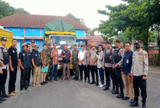 Logistik Pemilu Tiba di kecamatan Gunung Megang
