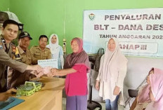 45 KPM Desa Sukajadi Terima Bantuan Langsung Tunai 