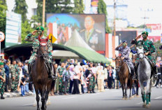 Peringatan HUT ke-79 TNI di Kodam II/Sriwijaya: Mengawal Indonesia Maju Bersama Rakyat