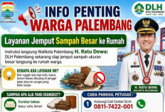 Di Palembang Sudah Ada Layanan Jemput Sampah Besar ke Rumah