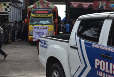 Polres Muara Enim Kawal Ketat Distribusi Logistik Pilkada 2024