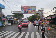 Strong Point Satlantas Polres Muara Enim Titik Rawan Kemacetan