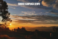 Berburu Sunrise hingga Sunset di Kampung 4 Dempo, Liburan Tenang dari Wabisabi Homestay