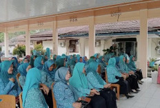 Pertemuan Rutin TP-PKK Kecamatan Gelumbang, Evaluasi Program dan Pererat Silaturahmi