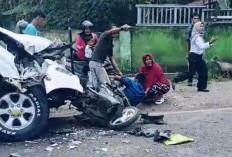 Tabrakan Beruntun, Pelajar SLTA Nyaris Tewas Tergencet Mobil