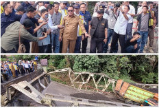 Wagub Cik Ujang Minta Truk Batubara Kembali ke Tambang! Jembatan Perbaikan Sementara Jangan Dilintasi