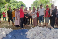 PDIP Muara Enim Salurkan 328 Paket Daging Kurban