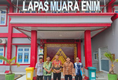 Tim Wasmat Pengadilan Negeri Muara Enim Kunker ke Lapas Muara Enim