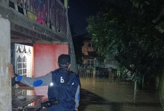 Tak Ada Korban Jiwa, 22 KK Gang Bangka Tanjung Enim Kembali Terendam Banjir 