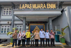 Lahan Ketahanan Pangan Lapas Muara Enim Jadi Perhatian 