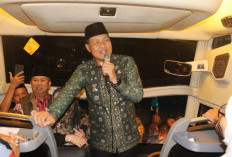 Bupati Edison Sambut Kepulangan 334 Jemaah Haji Muara Enim 