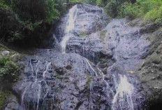 Muncul Wisata Air Terjun Dadakan di Kaki Bukit Sulap Kota Lubuklinggau Sumsel