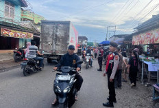 Satgas Preemtif Amankan Titik Keramaian di Muara Enim Menjelang Lebaran