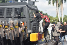 Massa Rusuh! Polres Muara Enim Siap Kesiapsiagaan Personel