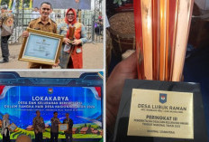SELAMAT! Desa Lubuk Raman dari Sumsel Juara III Regional I Sumatera Lomba Desa Tingkat Nasional 2025