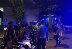 Patroli Gabungan Garda Pengaman Kota Muara Enim