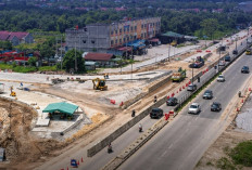 Proyek Interchange Rimbo Tol Lingkar Pekanbaru Mulai Dikerjakan Selama 6 Bulan 