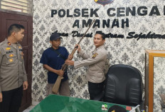 Sukarela Serahkan 3 Pucuk Senpi Laras Panjang ke Polisi