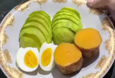 Cobalah Sarapan Super Sehat: Alpukat, Telur Rebus dan Ubi Jalar