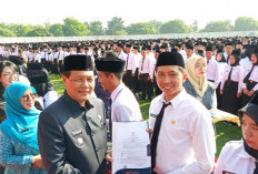 Bupati Muara Enim Edison Resmikan 4.976 PPPK 