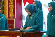 dr Yunika Sari Henky Dilantik sebagai Pj  Ketua TP PKK Kabupaten Muara Enim