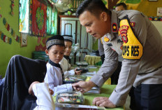 Program Pemberian Makanan Bergizi Polres Muara Enim Dukung Kesehatan Anak