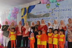 Sosialisasi Pemberantasan Judi Online di Muara Enim melalui Story telling untuk Anak-Anak dan Pelajar