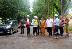 Wabup Sumarni Minta PT DBU Perbaiki Jalan Berlubang