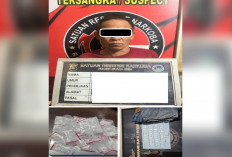 Pengedar Sabu Bersenpi di Keluharan Muara Enim Dibekuk