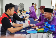 Puluhan Lansia Desa Pangkul Ikuti Pemeriksaan Kesehatan Gratis