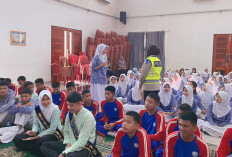 Satlantas Polres Muara Enim datangi SMA Bukit Asam, Ada Apa? 