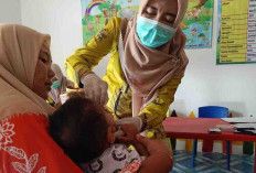 PAUD Kamboja Muara Enim Ikut Sukseskan Pekan Imunisasi Nasional (PIN) Polio