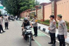 Polres Muara Enim Gelar Bakti Sosial Pemberian Takjil di Bulan Ramadhan