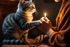 Selain Lucu Ternyata Kucing Juga Suka Mengganggu Saat Shalat