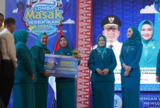 PKK Muara Enim Juara I Lomba Masak Serba Ikan di HKG PKK ke-54 Tingkat Provinsi Sumsel