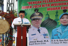 Pukul Beduk, Pj Bupati Dr H Ahmad Rizali MA Buka MTQ ke-40 Tingkat Kabupaten Muara Enim 2024