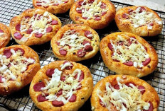 Resep Rotti Pizza Ide Bagus untuk Bekal Si Kecil