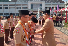 Bupati Edison Ajak Pramuka Bentuk Karakter Generasi Muda